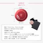 名入れ フラワーコンパクトミラー