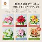 【送料無料】フラワーギフト　カラフルガーデンフラワーアレンジメント　Mサイズ