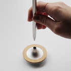Vertical Bamboo Stand Pen