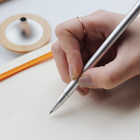 Vertical Bamboo Stand Pen
