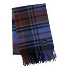 アルカディアルカ arcadiarca カシミヤ100% ストール レディース[無地/チェック柄] | バイオレットチェック