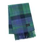 アルカディアルカ arcadiarca カシミヤ100% ストール レディース[無地/チェック柄] | グリーンタータンチェック