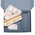 名入れ Pubre 木製ボールペン ＆ POLO ハンカチ セット | ［ボールペン］メープル / ［タオル］ベージュ