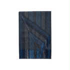 アルカディアルカ arcadiarca カシミヤ100% マフラー メンズ  | ネイビー×ストライプ