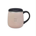 名入れ BRUNO（ブルーノ） 蓋つきステンレスマグ ［short ／ 320ml］ | ピンクベージュ
