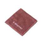 名入れ 刺繍 今治タオル ハンカチ（ハンドタオル）［33 × 35cm］ | ワインブラウン