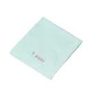 名入れ 刺繍 今治タオル ハンカチ（ハンドタオル）［33 × 35cm］ | ウォーターブルー