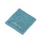 名入れ 刺繍 今治タオル ハンカチ（ハンドタオル）［33 × 35cm］ | ブルーグリーン