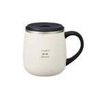 名入れ BRUNO（ブルーノ） 蓋つきステンレスマグ ［short ／ 320ml］ | アイボリー