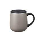 名入れ BRUNO（ブルーノ） 蓋つきステンレスマグ ［short ／ 320ml］ | ウォームグレー