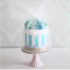 「Petit bebe」1段おむつケーキ | カラー | ブルー 