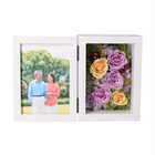 プリザフォトフレーム [長寿・敬老祝い向け] | パープル