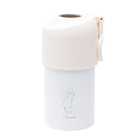 名入れ ボトルインボトル [女性向けデザイン] | 2.アイボリー（折りたたみハンドルタイプ）