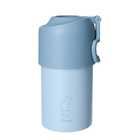 名入れ ボトルインボトル [女性向けデザイン] | 4.ベビーブルー（折りたたみハンドルタイプ）