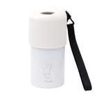 名入れ ボトルインボトル [女性向けデザイン] | 7.アイボリー（ストラップタイプ）