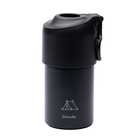 名入れ ボトルインボトル [男性向けデザイン] | 1.ブラック（折りたたみハンドルタイプ）