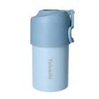 名入れ ボトルインボトル [イニシャル・ネーム デザイン] | 4.ベビーブルー（折りたたみハンドルタイプ）	