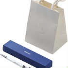 名入れ SWAROVSKI スワロフスキー ボールペン ショッパー付 | （ショッパー）ホワイト×（ボールペン）ホワイト