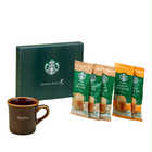 美濃焼 名入れマグカップ＆スターバックスプレミアムミックスギフトセット[食洗器対応] | ブラウン