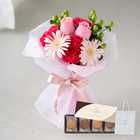 【送料無料】スタンディングブーケとゴディバクッキーセット[GODIVAショッパー付き] | ピンク