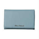 名入れ ノワール名刺入れ 女性 デザイン[ギフトBOX付き] | グレイッシュブルー