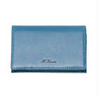 名入れ ノワール名刺入れ 女性 デザイン[ギフトBOX付き] | ダークブルー