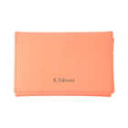 名入れ ノワール名刺入れ 女性 デザイン[ギフトBOX付き] | ピーチ