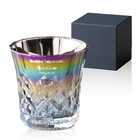 名入れ チタングラス PROGRESS Rex 宇宙 ロックグラス 265ml [専用ボックス付き] | インフィニット：[内側]シルバー/[外側]グラデーション