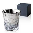 名入れ チタングラス PROGRESS Rex 宇宙 ロックグラス 265ml [専用ボックス付き] | シルバー：[内側]シルバー/[外側]シルバー