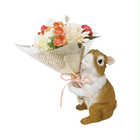 置くだけ空気清浄 ミニペットブーケ[CT触媒] | ウサギ（ブラウン）