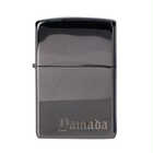 名入れ ZIPPO ジッポー ライター[オイル小缶]/フリント/保証書/専用ボックス | エボニー