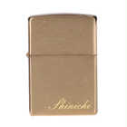 名入れ ZIPPO ジッポー ライター[オイル小缶]/フリント/保証書/専用ボックス | ブラスサテーナ
