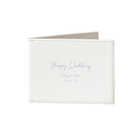 名入れ リサイクルレザー ツインフォトフレーム[2面/L版] | ミルキーホワイト