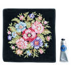 ロクシタン ハンドクリーム＆FEILER ハンカチセット [ラッピング付] | ハンドクリーム（シア）・ハンカチ（ブラック）