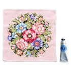 ロクシタン ハンドクリーム＆FEILER ハンカチセット [ラッピング付] | ハンドクリーム（シア）・ハンカチ（ピンク）