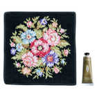 ロクシタン ハンドクリーム＆FEILER ハンカチセット [ラッピング付] | ハンドクリーム（ヴァーベナ）・ハンカチ（ブラック）