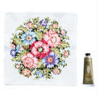 ロクシタン ハンドクリーム＆FEILER ハンカチセット [ラッピング付] | ハンドクリーム（ヴァーベナ）・ハンカチ（ホワイト）