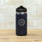 名入れ ざらっと 蓋つき タンブラー 350ml | ネイビー