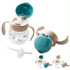 名入れ リッチェル Richell トライ マグセット[5カ月頃から] | グリーン