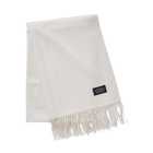 アルカディアルカ arcadiarca カシミヤ100% ストール レディース[無地/チェック柄] | オフホワイト