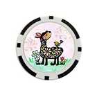 【12デザインから選べる】おしゃれ 動物デザイン ゴルフマーカー 大きめ(マーカーのみ) | 柄 | G:アルパカ(094)