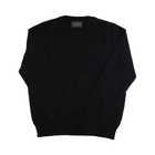 [arcadiarca アルカディアルカ] カシミヤ 100％ クルーネック セーター | ブラック/S
