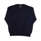 [arcadiarca アルカディアルカ] カシミヤ 100％ クルーネック セーター | ネイビー/L