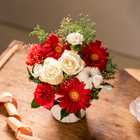 【送料無料】フラワーギフト　カラフルガーデンフラワーアレンジメント　Sサイズ | 冬限定