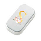 【イニシャルデザイン】名入れ 3段階温度調節 充電式カイロ | シルバー 