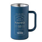 サーモス THERMOS 名入れ 真空断熱ジョッキ ロゴ 720ml | ブルー