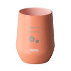 [長寿祝い] 名入れ サーモス 真空断熱カップ JTE 400ml  タンブラー  | アプリコットオレンジ