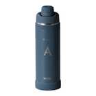 【イニシャル】名入れ サーモス 真空断熱スポーツボトル 1000ml | グレーネイビー