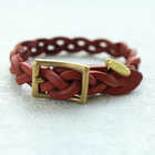 細編みブレスレット | カラー | ブリックレッド 