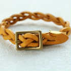 細編みブレスレット | カラー | イエロー 